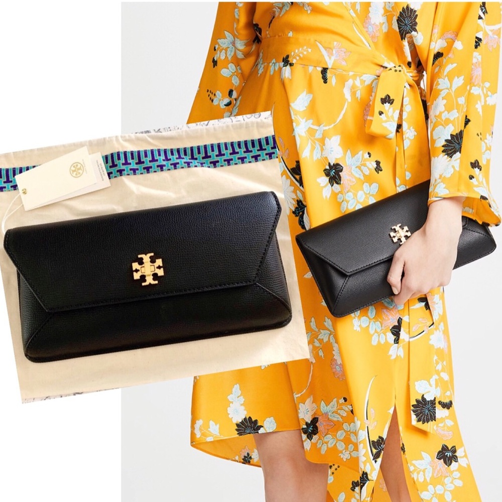 ❌SOLD❌NWT Tory Burch Kira Envelope Clutch Bag - Picture 2 of 8